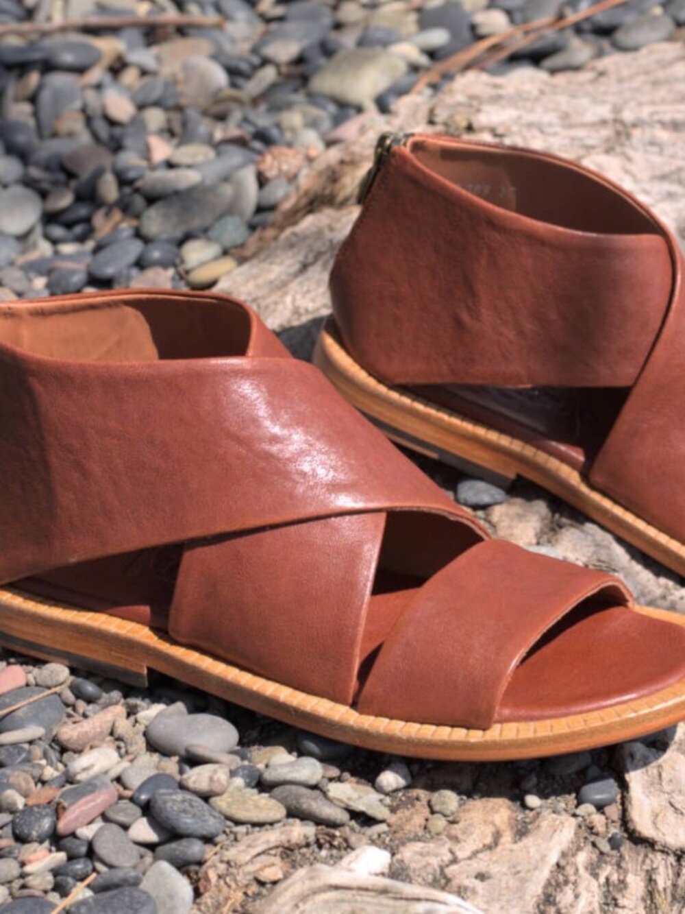 NEW! PEP P. MONJO OLIVIA SANDAL CARAMEL BROWN LEATHER 38 HANDMADE IN SPAIN BOHO